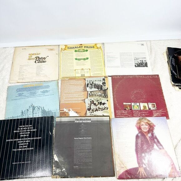 Vintage Country Vinyl Record Lot of 9  Porter Wagoner, Oak Ridge, Tammy Wynette - Picture 11 of 11
